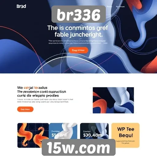 Inovações de design no site br336